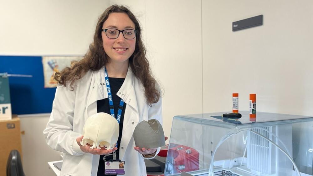 V laboratoři UCL. Foto: archiv Sáry Čelišové